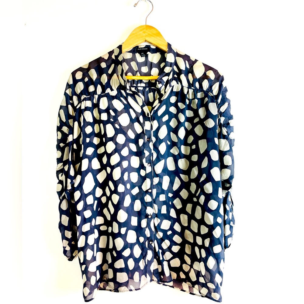 Club Monaco Silk Blouse